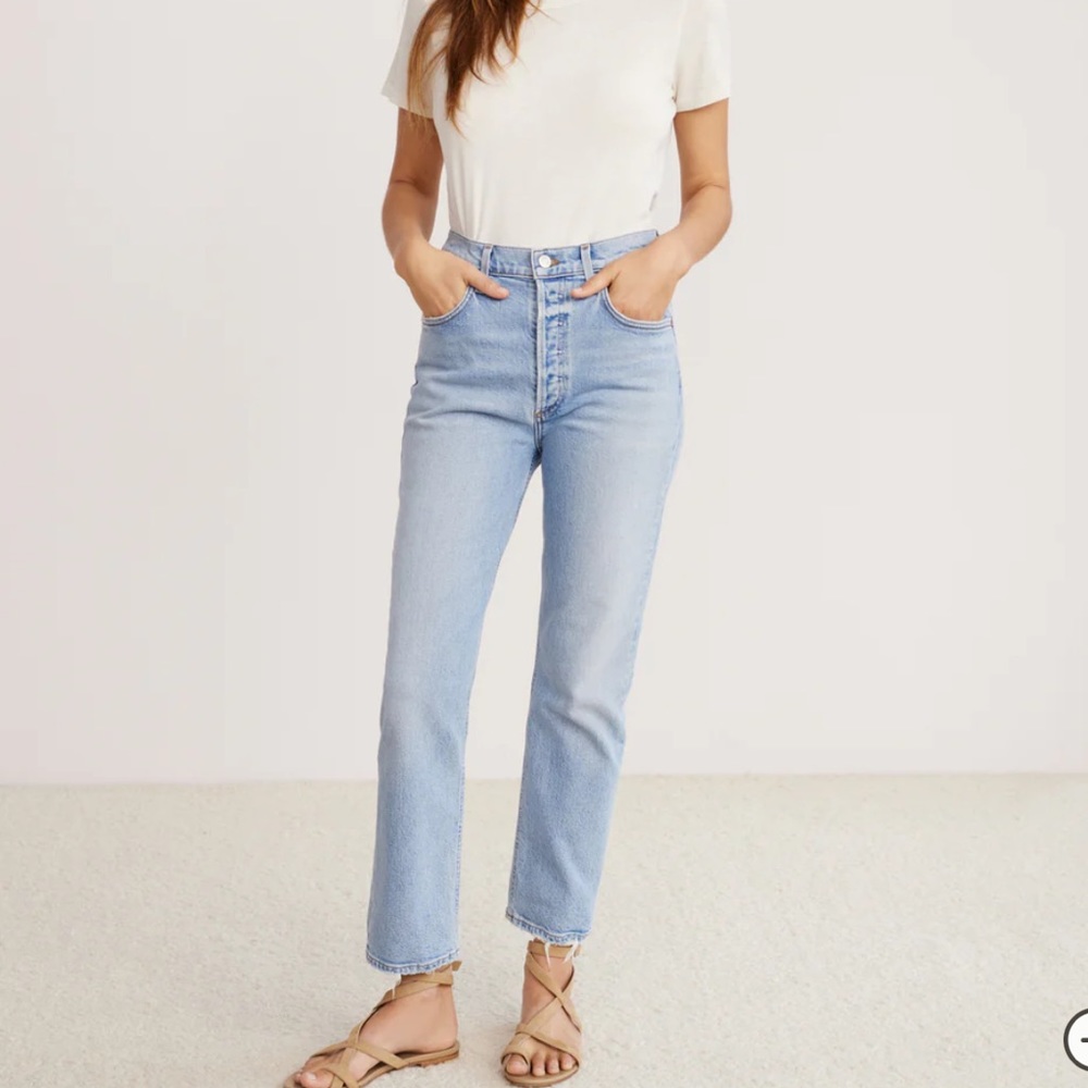 Agolde Riley Crop Jean - Size 28